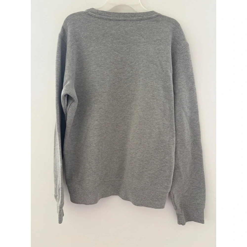 Champion Boys XL Gray Script Logo Crewneck Sweatshirt Authentic Athleticwear